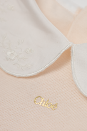 Chloé Kids Babyset: Strampler und Lätzchen
