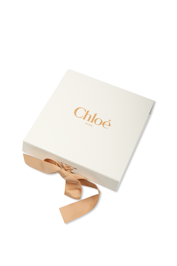 Chloé Kids Komplet niemowlęcy: pajacyk, czapka i śliniak