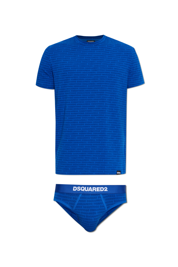 Dsquared2 Set: T-Shirt und Slip