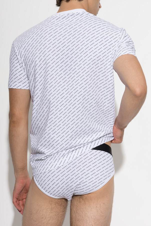 Dsquared2 Komplet bieliźniany: slipy, t-shirt