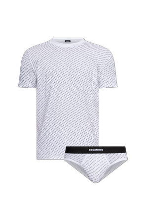 Conjunto de ropa interior: slip y camiseta