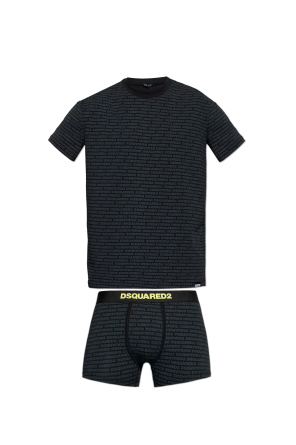 Underwear set: t-shirt and boxer shorts