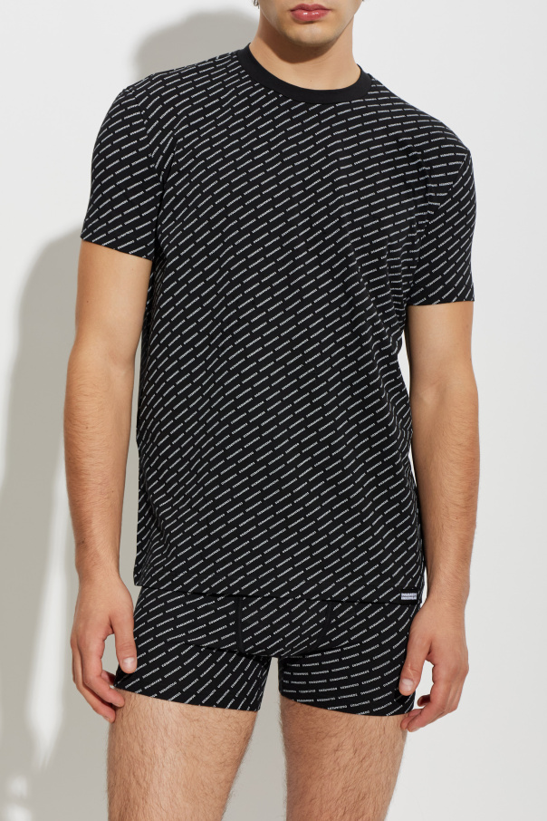 Dsquared2 Set de la línea "Underwear": camiseta y bóxers