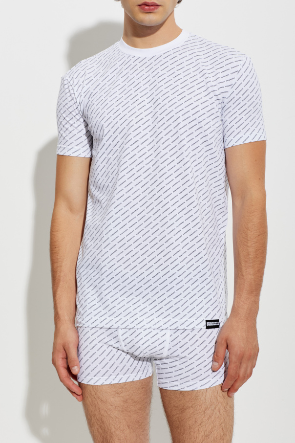 Dsquared2 Set from the 'Underwear' line: t-shirt and boxer shorts