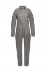 Moncler 'O' Wool jumpsuit with logo