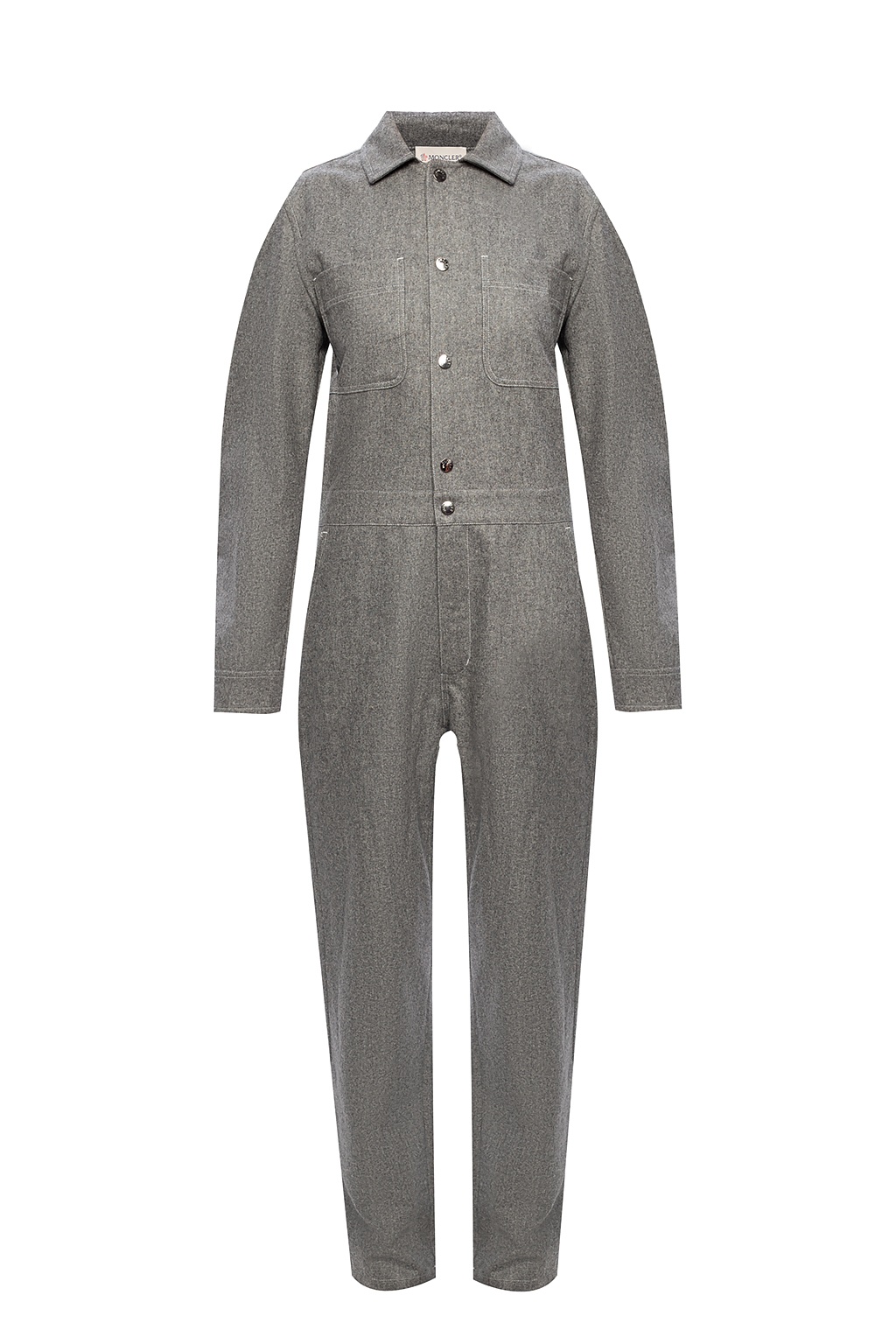 Moncler Wool jumpsuit with logo