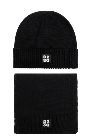 Conjunto: gorro y bufanda od Dsquared2