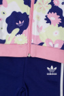 ADIDAS Kids white pink and gray adidas outfit shoes size