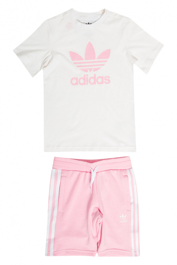 adidas original Kids T-shirt & shorts set with logo
