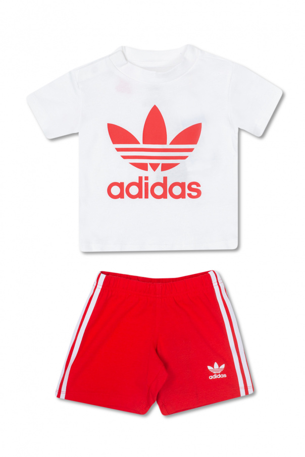 adidas hard court high tops for women gray dresses - shirt & shorts set -  ADIDAS Kids T | IetpShops - Kids's Girls clothes (4 | 14 years)