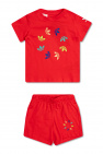 ADIDAS Kids RED T-shirt & shorts set