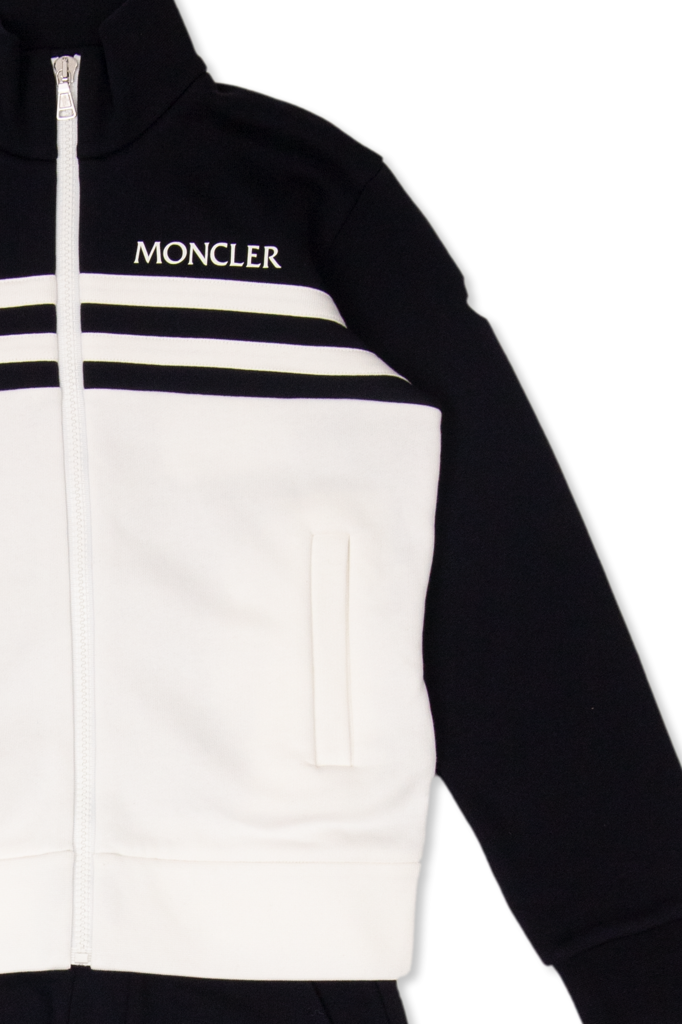 Moncler Enfant padded zip jacket