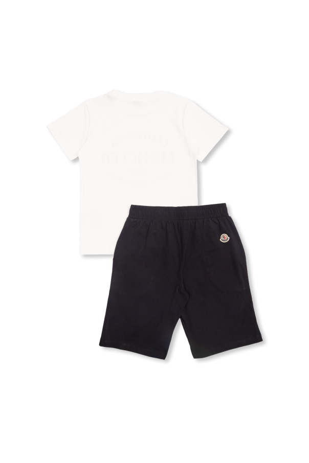Moncler Enfant Zestaw: t-shirt i szorty