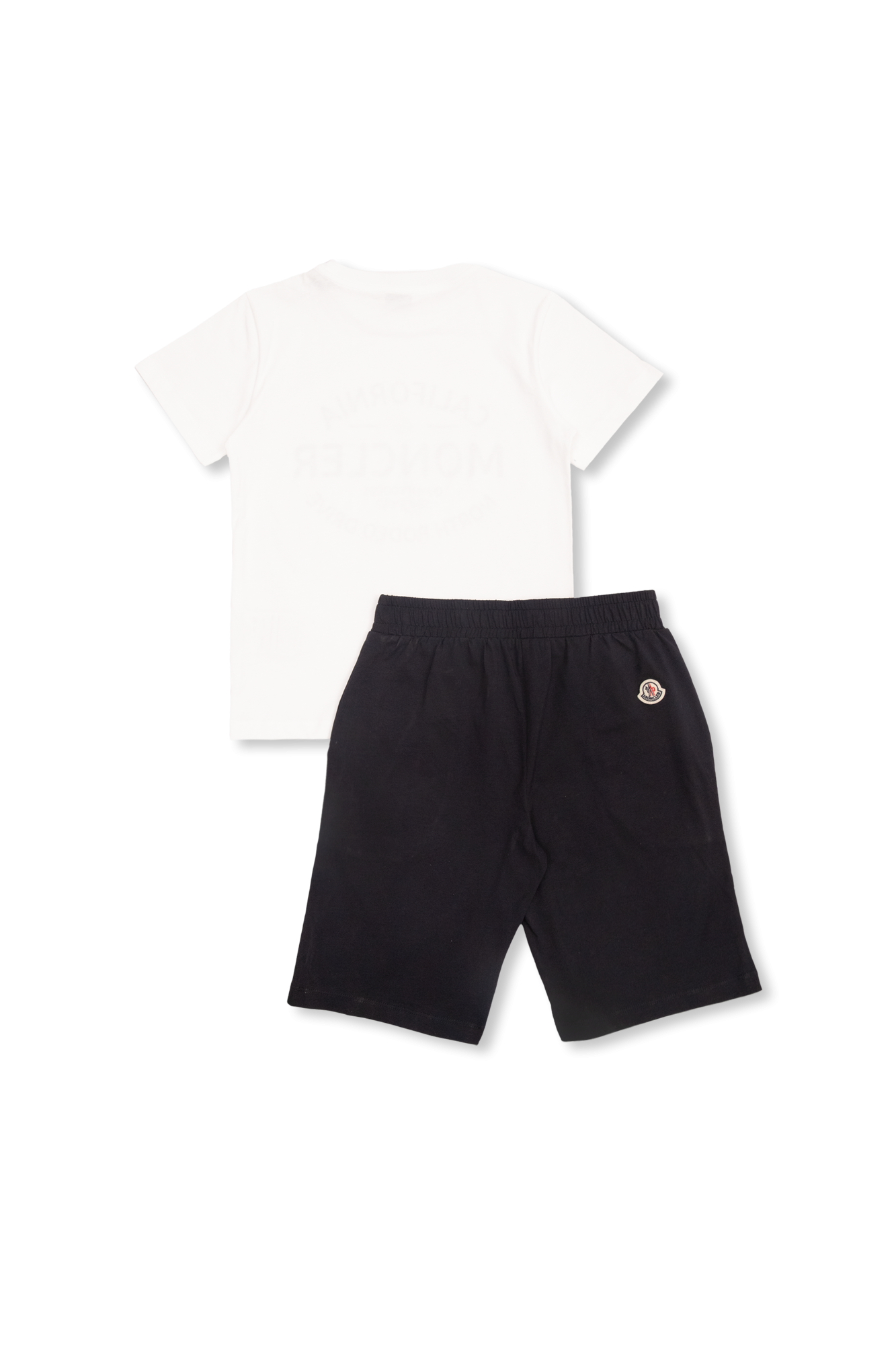 Moncler Enfant Set: T-shirt Pullover and Shorts