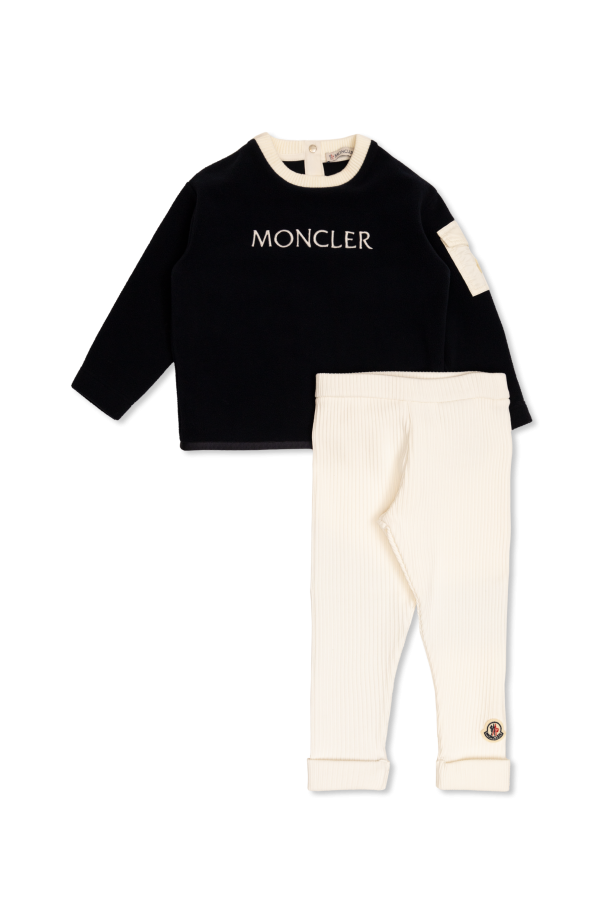 Moncler Enfant Komplet: bluza i spodnie