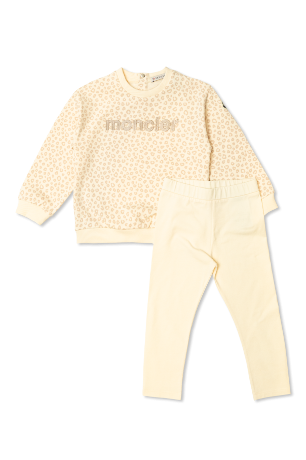 Moncler Enfant Set: sweatshirt and leggings