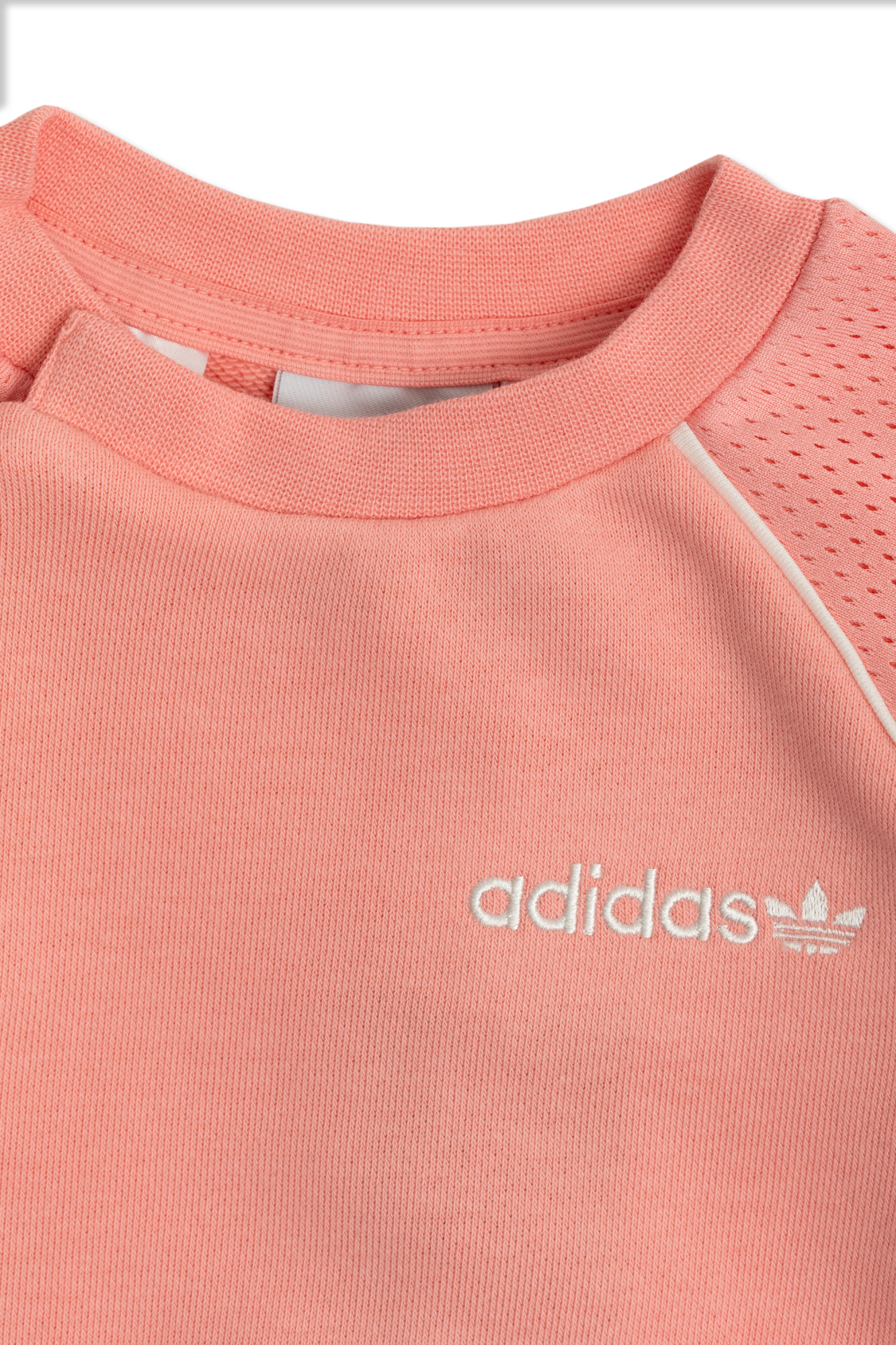 pink adidas crew neck