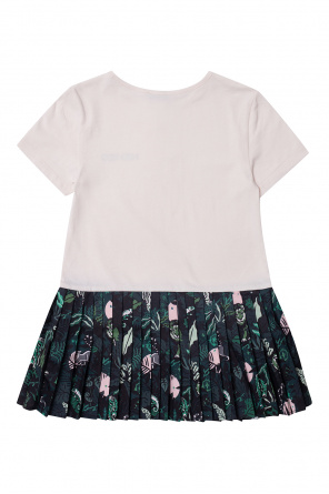 Kenzo Kids Sweatshirt & pleated dress set