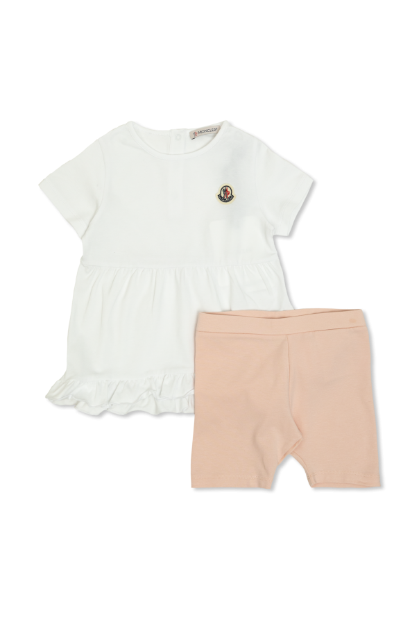 Moncler Enfant Set: Top and short leggings