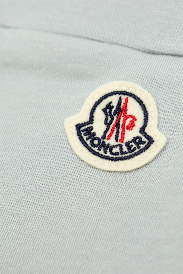 Moncler Enfant Set: Bodysuit, rompers and bib