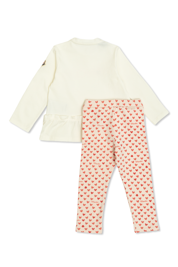 Moncler Enfant set: top and trousers