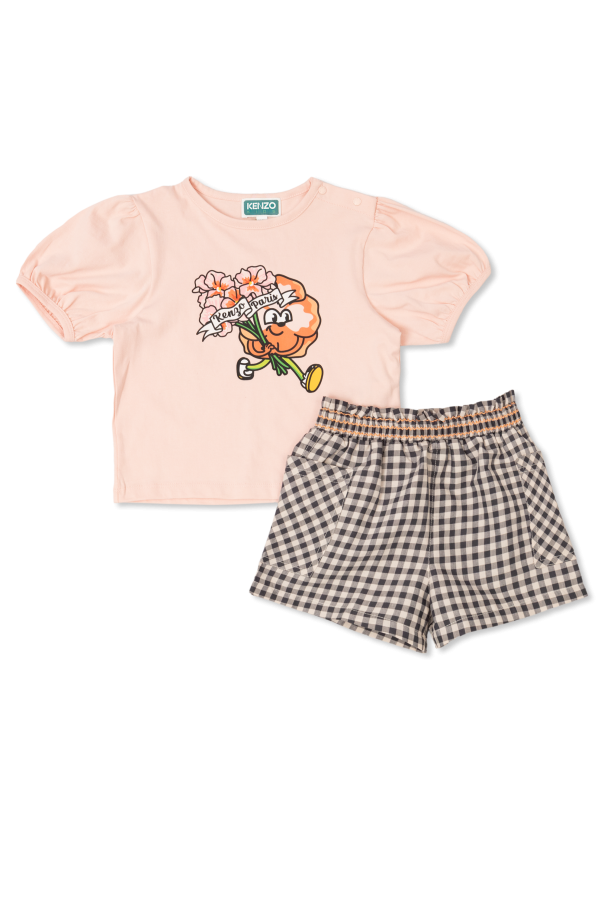 Kenzo Kids Set: T-shirt and shorts