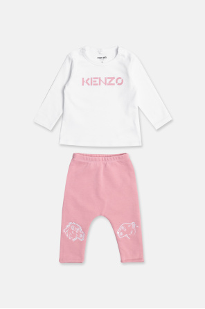 Kenzo Kids Long-sleeved T-shirt & trousers Sunday set