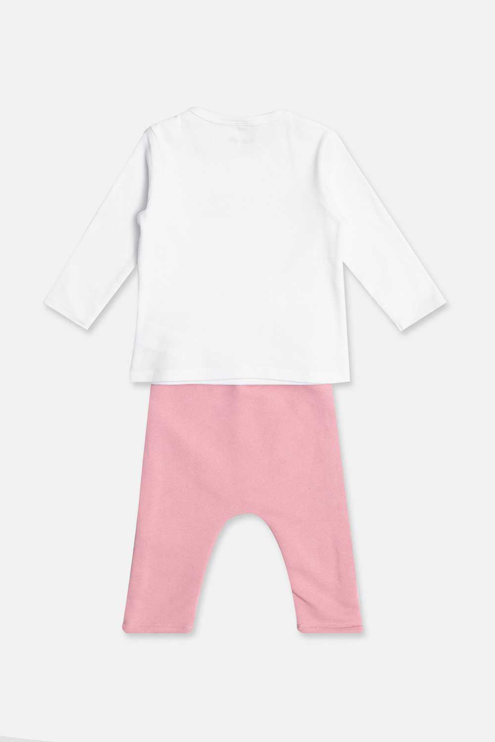 Kenzo Kids Long-sleeved T-shirt & Terry trousers set