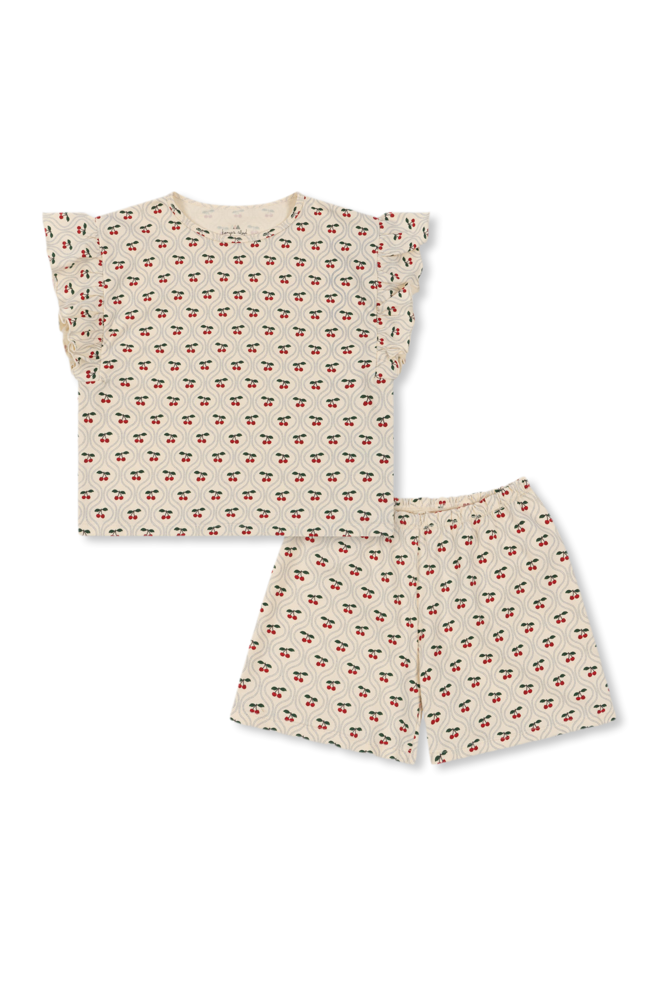 Konges Sløjd Set: T-shirt and shorts 'Lin'