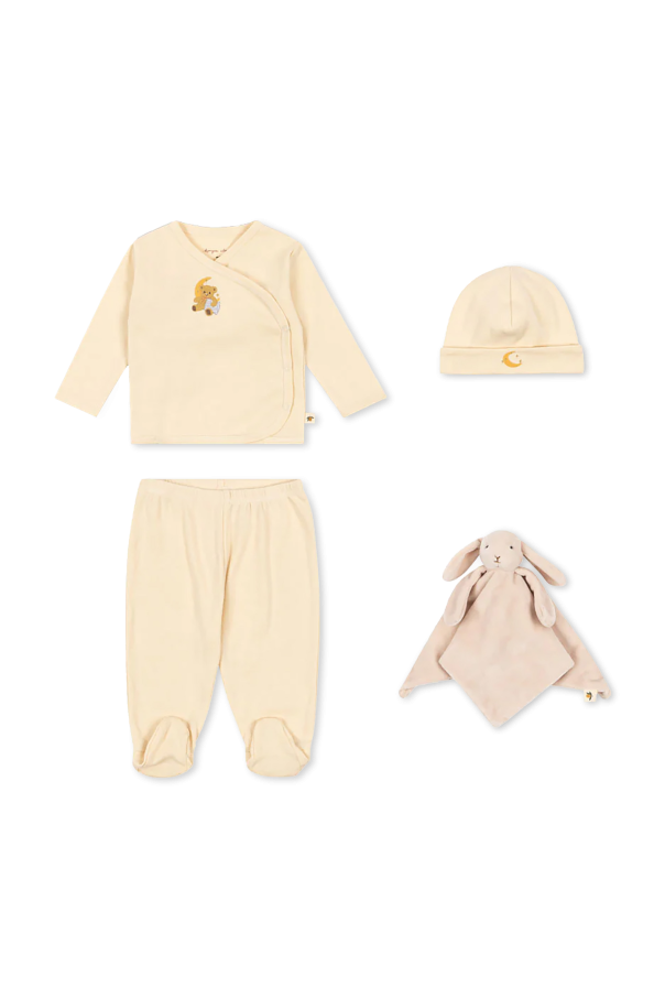 Baby set: jacket, pants, hat and cuddle toy, zdjęcie 1 Baby set: jacket, pants, hat and cuddle toy od Konges Sløjd
