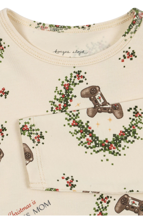 Konges Sløjd Zweiteiliger Pyjama mit Aufdruck