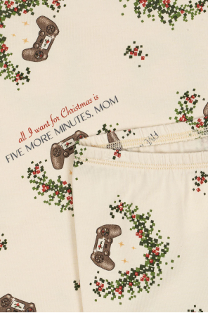 Konges Sløjd Zweiteiliger Pyjama mit Aufdruck