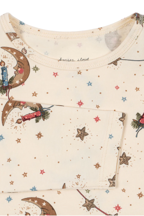 Konges Sløjd Zweiteiliger Schlafanzug mit Print