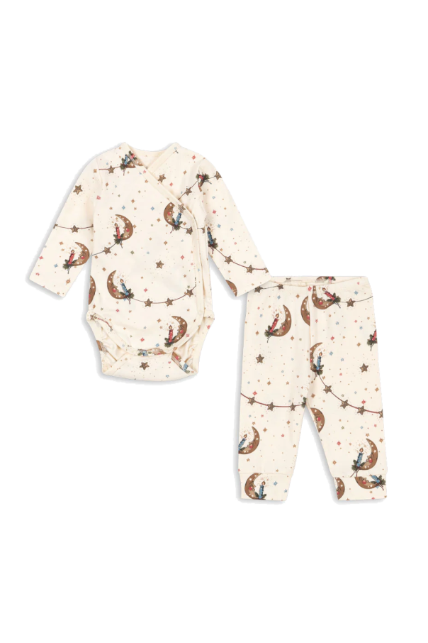 Baby set: bodysuit and pants od Konges Sløjd