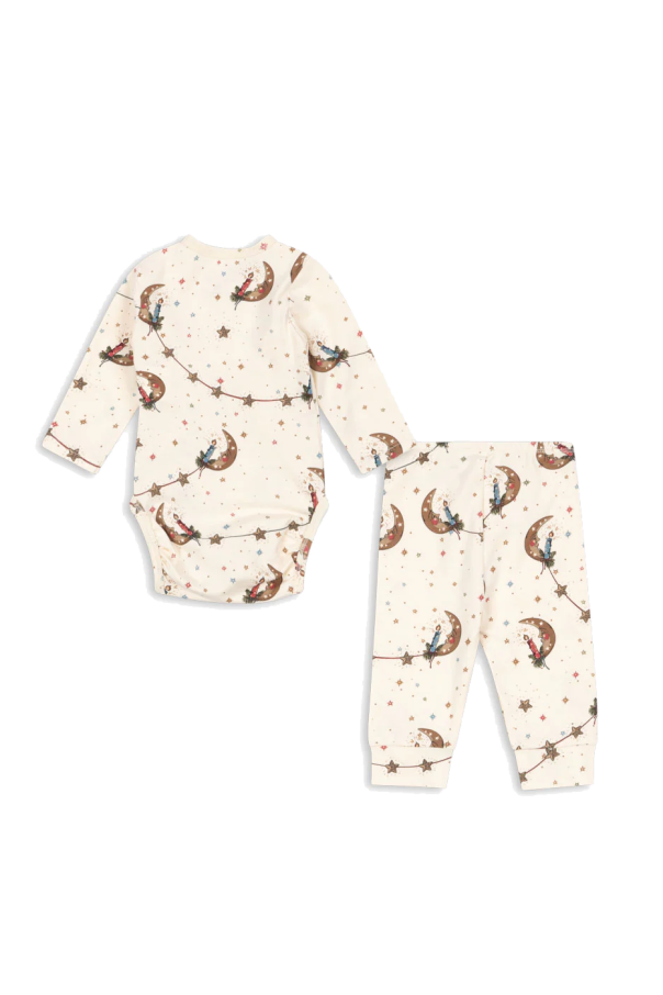 Konges Sløjd Komplet niemowlęcy: body i spodnie