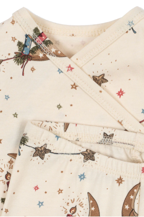 Konges Sløjd Komplet niemowlęcy: body i spodnie