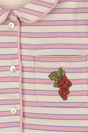 Konges Sløjd Zweiteiliger Pyjama mit Streifenmuster