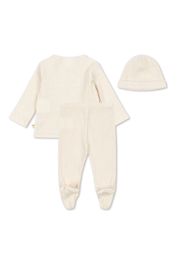 Konges Sløjd Newborn set ‘Take Me Home’: t-shirt, hat, trousers