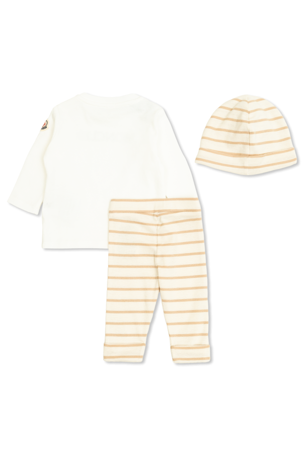 Moncler Enfant Conjunto: camiseta, pantalones, gorra