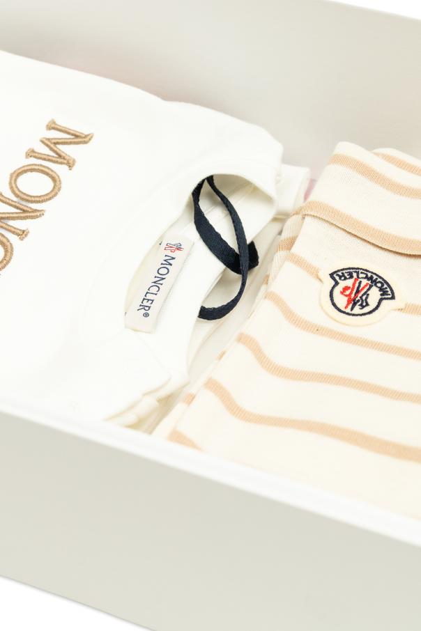 Moncler Enfant Conjunto: camiseta, pantalones, gorra