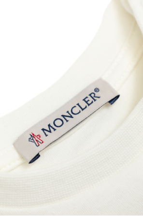 Moncler Enfant Set: bodysuit, bib