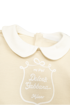 Dolce & Gabbana Kids Set de bebé: enterizo, gorro y babero