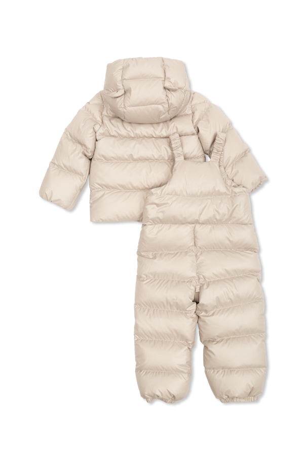 Moncler Enfant Set: down bib pants, down jacket
