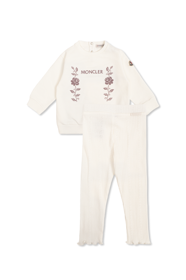 Set: sweatshirt, leggings od Moncler Enfant