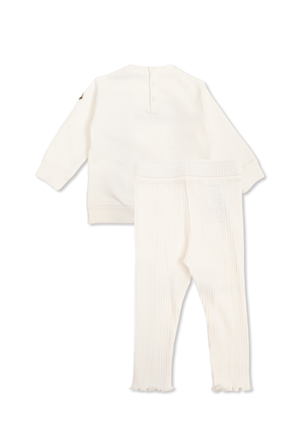 Moncler Enfant Set: sweatshirt, leggings