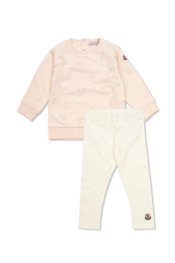 Set: sweatshirt, trousers od Moncler Enfant