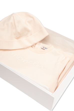 Conjunto: pelele para bebé, gorrito