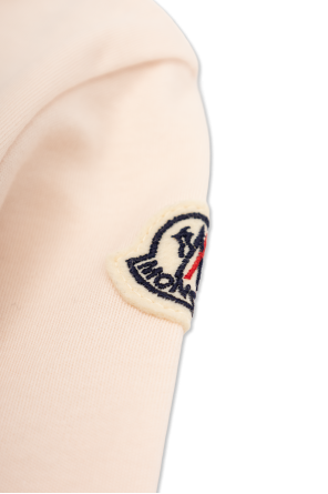 Moncler Enfant Set: baby sleepsuit, hat