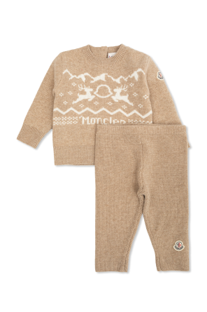 Conjunto de lana: suéter, pantalones