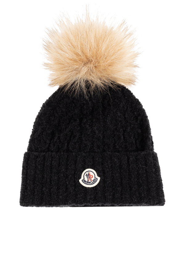 Moncler Enfant Woll-Set: Mütze, Loop-Schal